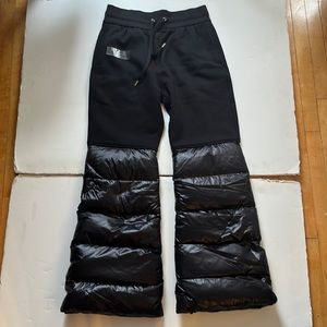 Telfar puff sweatpants - black - new with tags